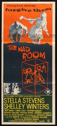 7m700 MAD ROOM Aust daybill '69 Stella Stevens, Shelley Winters, suspense horror!