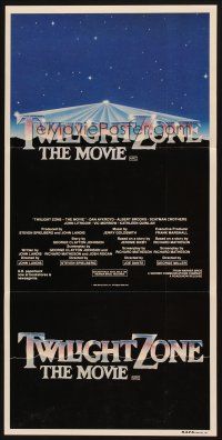 7m949 TWILIGHT ZONE Aust daybill '83 George Miller, Steven Spielberg, Joe Dante, Rod Serling