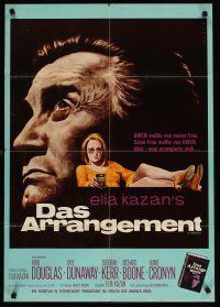 7m231 ARRANGEMENT German '70 Kirk Douglas & Faye Dunaway, from director Elia Kazan's novel!