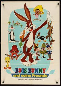 7m235 BUGS BUNNY UND SEINE FREUNDE German '70 great Rehak cartoon art of Looney Tunes characters!