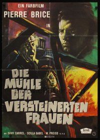 7m294 MILL OF THE STONE WOMEN German '62 see a beautiful girl become a petrified monster!