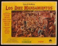7m139 TEN COMMANDMENTS Mexican LC R60s Cecil B. DeMille, Charlton Heston w/tablets!