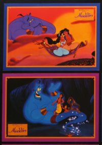 7m145 ALADDIN 16 German LCs '92 classic Walt Disney Arabian fantasy cartoon!