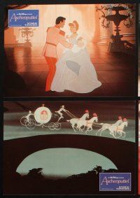 7m158 CINDERELLA 12 German LCs R90s Walt Disney classic romantic musical fantasy cartoon!