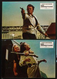 7m162 ENFORCER 11 German LCs '76 Clint Eastwood as Dirty Harry & w/partner Tyne Daly!