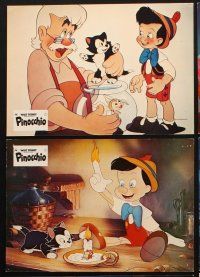 7m169 PINOCCHIO 10 German LCs R70s Disney classic about a wooden boy who wants to be real!