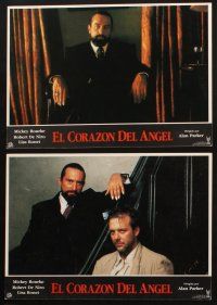 7m104 ANGEL HEART 12 Spanish LCs '87 Robert DeNiro, Mickey Rourke, directed by Alan Parker!