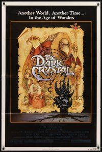 7r350 DARK CRYSTAL 1sh '82 Jim Henson & Frank Oz, Richard Amsel fantasy art!