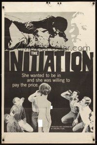 7r445 INITIATION 1sh '70s she was willing to pay the price!