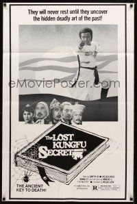 7r519 LOST KUNG FU SECRET 1sh '80 Chi Lo, uncover the hidden deadly art of the past!