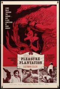 7r689 PLEASURE PLANTATION 1sh '70 Jerry Denby directed, pluck something of your choice!