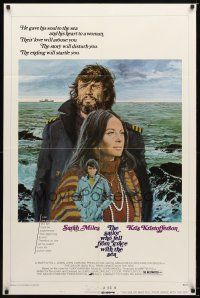 7r777 SAILOR WHO FELL FROM GRACE WITH THE SEA style A 1sh '76 art of Kristofferson & Sarah Miles!