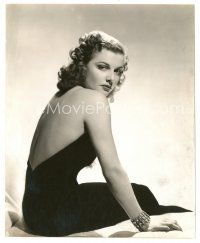 7s093 ANN SHERIDAN 7.25x9 still '41 incredible portrait of the sexy star by George Hurrell!