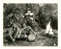 7s117 BACK TO THE WOODS 8x10 still '37 Three Stooges, wacky Curly Howard with Native Americans!