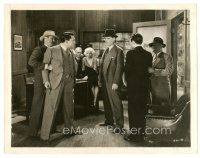 7s126 BEAST OF THE CITY 8x10 still '32 Jean Harlow watches Walter Huston & Jean Hersholt argue!