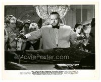 7s189 CASINO ROYALE 8x10 still '67 great image of Orson Welles at gambling table in casino!