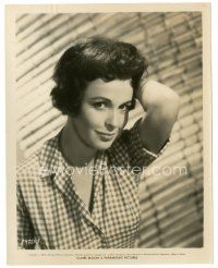 7s206 CLAIRE BLOOM 8x10 still '58 great close portrait of the pretty English actress!