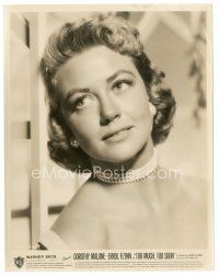 7s267 DOROTHY MALONE 8x10 still '58 head & shoulders c/u as Diana Barrymore in Too Much Too Soon!