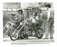 7s278 EASY RIDER 8x10 still R82 bikers Peter Fonda & Dennis Hopper with their motorcycles!