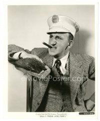 7s441 JIMMY DURANTE 8x10 still '38 as street sweeper with broom & cigar in Sally, Irene & Mary!