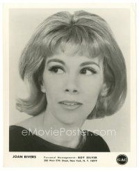 7s450 JOAN RIVERS 8x10 publicity still '70s great young portrait of the famous comedienne!