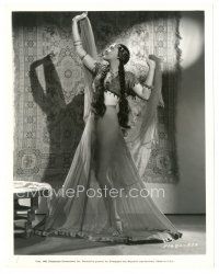 7s474 KATHLEEN BURKE 8x10 still '35 full-length in sexy Oriental maiden costume from Last Outpost!
