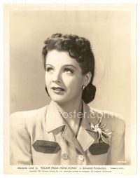 7s578 MARJORIE LORD 8x10 still '42 head & shoulders portrait from Escape From Hong Kong!