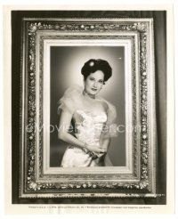 7s613 MERLE OBERON 8x10 still '46 portrait of the beautiful star in picture frame from Temptation!