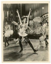 7s647 NANCY KWAN 8x10 still '61 the sexy actress dancing in wild outfit from Flower Drum Song!