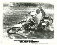 7s666 ON ANY SUNDAY 8x10 still '71 Bruce Brown classic, cool image of dirt bike motorcycle racing!