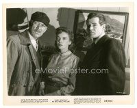 7s667 ON DANGEROUS GROUND 8x10 still '51 Nicholas Ray, Ida Lupino, Robert Ryan, Bond, Dark Highway