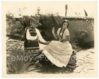 7s723 RAMONA candid 8x10 still '28 Dolores Del Rio & Rita Carewe clowning around by Nelson Smith!