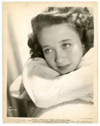 7s822 SONG OF THE OPEN ROAD 8x10 still '44 c/u of pretty 14 year-old Jane Powell in her 1st movie!