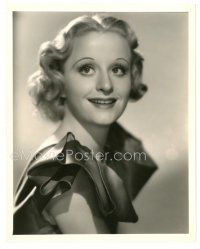 7s861 SUNNIE O'DEA 8x10 still '30s great smiling portrait of the pretty actress by Freulich!