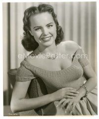 7s884 TERRY MOORE 7.75x9.5 still '51 sexy smiling portrait starring in Gambling House!