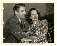 7s901 THIS LOVE OF OURS 8x10 key book still '45 close up of pretty Merle Oberon & Charles Korvin!