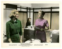 7s023 BEST OF EVERYTHING color 8x10 still '59 close up of Joan Crawford smiling at Hope Lange!