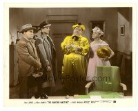 7s029 DANCING MASTERS color-glos 8x10 still '43 Stan Laurel & Oliver Hardy with Robert Mitchum!