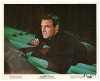 7s061 TO CATCH A THIEF color 8x10 still '55 close up of Cary Grant laying on rooftop, Hitchcock!