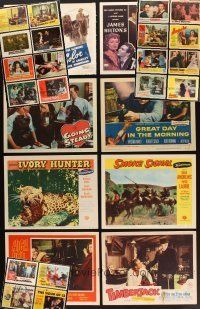 7t036 LOT OF 86 LOBBY CARDS '46 - '67 great images from a variety of different movies!