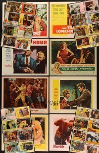 7t040 LOT OF 40 LOBBY CARDS '50s-60s great images from a variety of different movies!