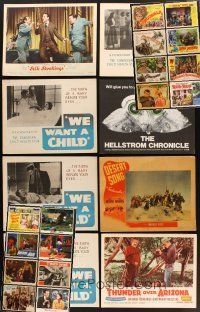 7t042 LOT OF 24 LOBBY CARDS '30s-80s Congorilla, Silk Stockings, Ducktales, We Want a Child+more!