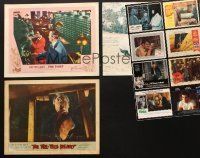 7t044 LOT OF 11 LOBBY CARDS '60s-90s Mickey Spillane's Ring of Fear, The Whistler & more!