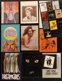 7t069 LOT OF 19 STAGE PLAY & MUSICAL PROGRAMS '70s-80s great images & info from Broadway shows!