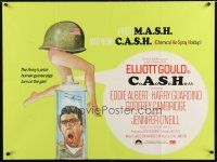 7w371 WHIFFS British quad '75 Elliott Gould, Eddie Albert, most hilarious military farce since MASH