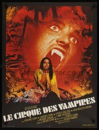 7w415 VAMPIRE CIRCUS French 23x32 '72 Hammer horror, the greastest blood-show on Earth!