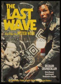 7w072 LAST WAVE Swiss '77 Peter Weir cult classic, different image of Richard Chamberlain!