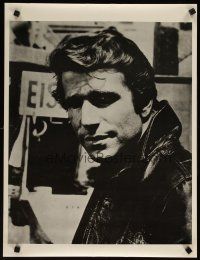 7x746 HENRY WINKLER commercial poster '70s cool image of actor as The Fonz!