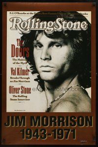 7x681 JIM MORRISON Canadian commercial poster '05 Doors lead singer on cover of Rolling Stone!