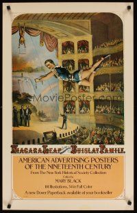 7x472 AMERICAN ADVERTISING POSTERS OF THE NINETEENTH CENTURY 21x33 poster '70s art of Niagara Leap